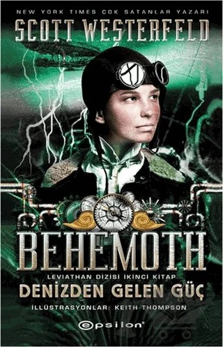 Behemoth - Denizden Gelen Güç – Scott Westerfeld – Epsilon Yayınevi kitap kapağı