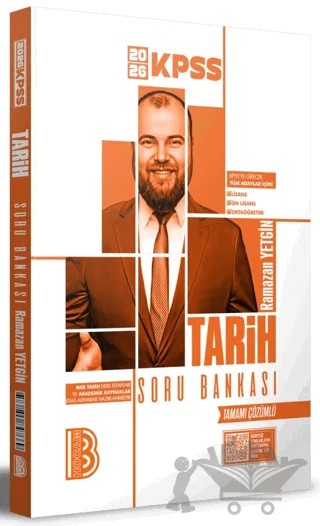 2026 KPSS Tarih Tamamı Çözümlü Soru Bankası – Ramazan Yetgin – Benim Hocam Yayınları kitap kapağı