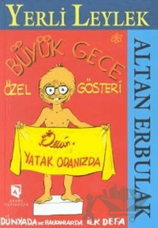 Yerli Leylek Büyük Gece Özel Gösteri – Altan Erbulak – Aksoy Yayıncılık kitap kapağı