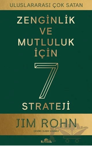 Zenginlik ve Mutluluk için 7 Strateji – Jim Rohn – Kronik Kitap kitap kapağı