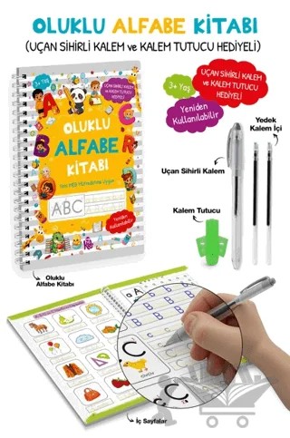 Oluklu Alfabe Kitabı – Kolektif – Bigkids Yayınları kitap kapağı
