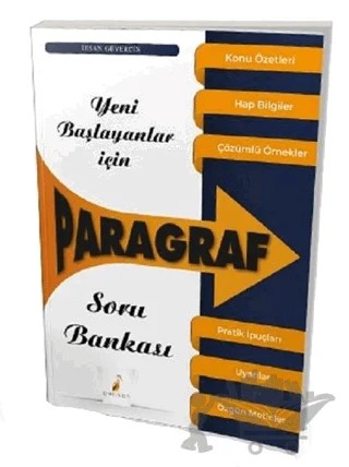 Paragraf Soru Bankası – İhsan Güverçin – Pelikan Tıp Teknik Yayıncılık kitap kapağı