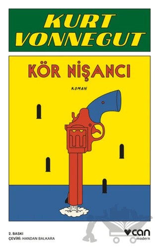 Kör Nişancı – Kurt Vonnegut – Can Yayınları kitap kapağı