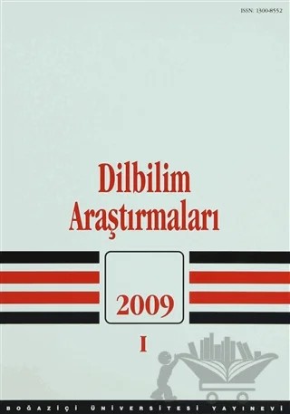 Dilbilim Araştırmaları 2009 / 1 – Kolektif – Boğaziçi Üniversitesi Yayınevi kitap kapağı