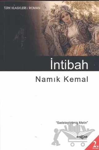 İntibah – Namık Kemal – Akçağ Yayınları kitap kapağı