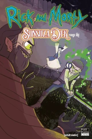 Rick and Morty Sonsuza Dek Sayı 2 – Sam Maggs – Marmara Çizgi kitap kapağı
