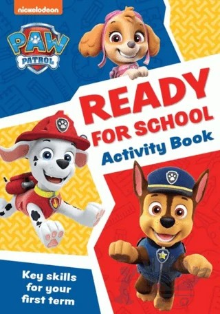 PAW Patrol Ready For School Activity Book – Collins Preschool – Nickelodeon kitap kapağı