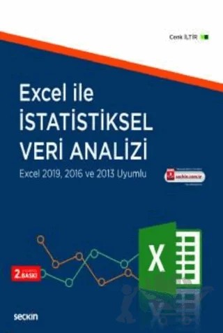 Excel ile İstatistiksel Veri Analizi – Cenk İltir – Seçkin Yayıncılık kitap kapağı