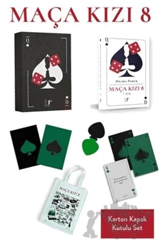 Maça Kızı 8 - 1. Kitap Kutulu Set – Dilara Pamuk – Artemis Yayınları kitap kapağı