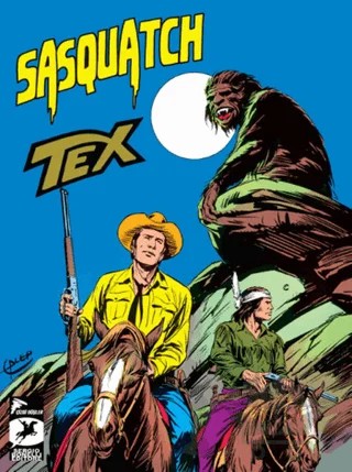 Tex Klasik Seri 28 - Sasquatch / İntihar Görevi – Guido Nolitta – Çizgi Düşler Yayınevi kitap kapağı