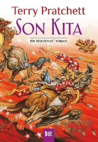 Disk Dünya 22: Son Kıta – Terry Pratchett – Delidolu kitap kapağı