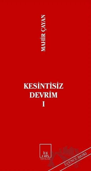 Kesintisiz Devrim 1 – Mahir Çayan – İlkeriş Yayınları kitap kapağı