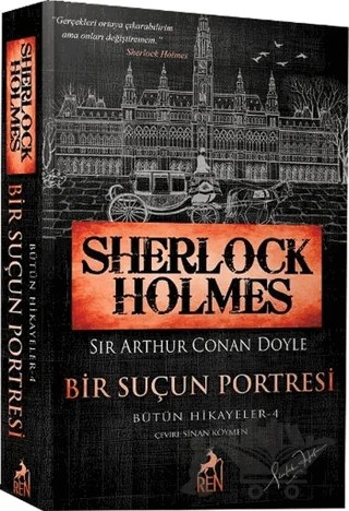 Sherlock Holmes Bir Suçun Portresi – Sir Arthur Conan Doyle – Ren Kitap kitap kapağı