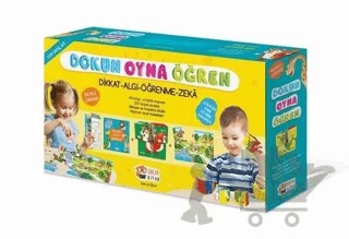 Dokun Oyna Öğren Seti - Hayvanlar – Kolektif – Sincap Kitap kitap kapağı
