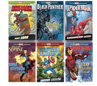 Müthiş Marvel Hikayeleri (6 Kitap Takım) – Kolektif – Beta Yayınevi kitap kapağı