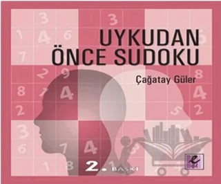 Uykudan Önce Sudoku – Çağatay Güler – Efil Yayınevi kitap kapağı