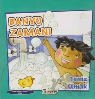 Banyo Zamanı – Amanda Doering Tourville – Teleskop Popüler Bilim kitap kapağı