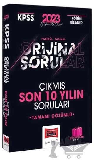 2023 KPSS Eğitim Bilimleri Fasikül Fasikül Orjinal Son 10 Yılın Çıkmış Soruları ve Çözümleri Yargı Yayınları – Kolektif – Yargı Yayınevi kitap kapağı