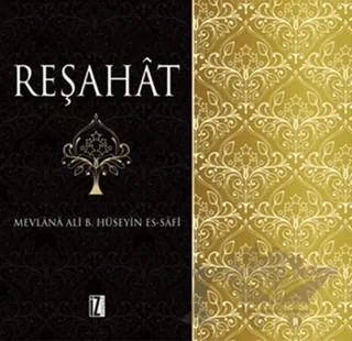 Reşahat – Mevlana Ali bin Hüseyn es-Safi – İz Yayıncılık kitap kapağı