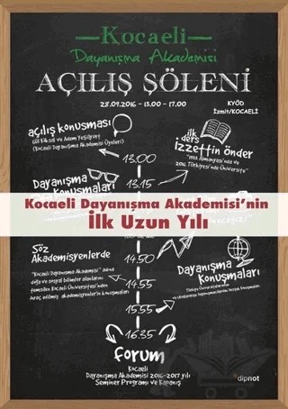 Kocaeli Dayanışma Akademisi’nin İlk Uzun Yılı – Kolektif – Dipnot Yayınları kitap kapağı
