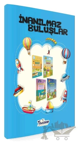 İnanılmaz Buluşlar Serisi (4 Kitap) – Kolektif – Teleskop Popüler Bilim kitap kapağı