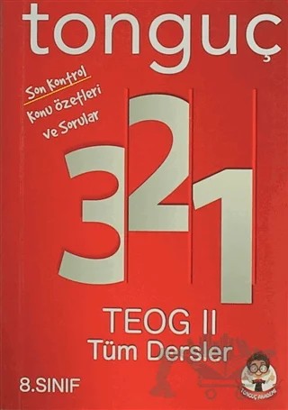 8. Sınıf TEOG-2 Tüm Dersler 3-2-1 Cep Testleri – Kolektif – Tonguç Akademi kitap kapağı