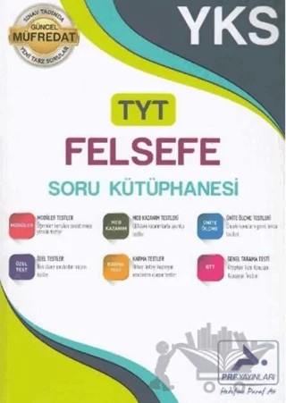 TYT Felsefe Soru Kütüphanesi – Kolektif – Paraf Yayınları kitap kapağı