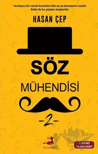 Söz Mühendisi 2 – Hasan Çep – Olimpos Yayınları kitap kapağı