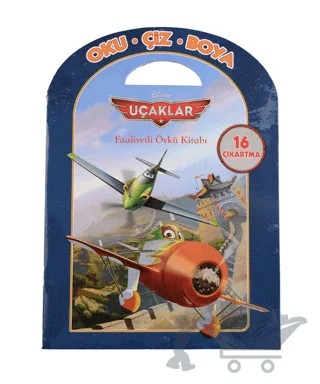 Disney Oku Çiz Boya - Uçaklar Faaliyetli Öykü Kitabı – Kolektif – Doğan Egmont Yayıncılık kitap kapağı