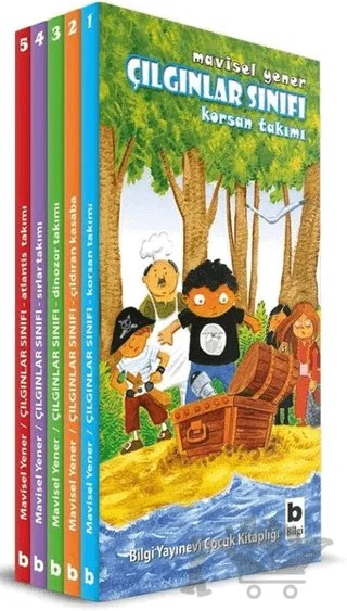 Çılgınlar Sınıfı Seti (5 Kitap Takım) – Mavisel Yener – Bilgi Yayınevi kitap kapağı