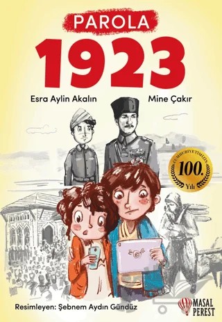 Parola 1923 – Esra Aylin Akalın, Mine Çakır – Masalperest kitap kapağı