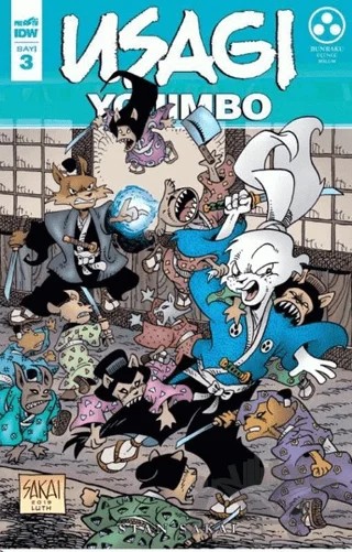 Usagi Yojimbo Sayı: 3 – Stan Sakai – Presstij Kitap kitap kapağı