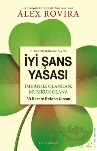 İyi Şans Yasası – Alex Rovira – Destek Yayınları kitap kapağı