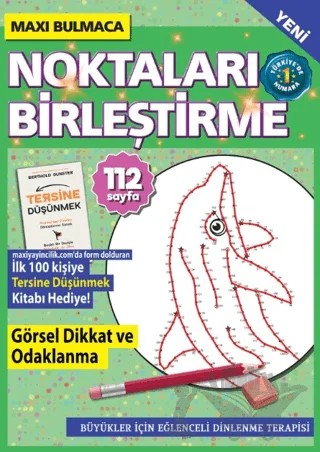 Maxi Bulmaca Noktaları Birleştirme 3 – Bertan Kodamanoğlu – Maxi Yayıncılık kitap kapağı