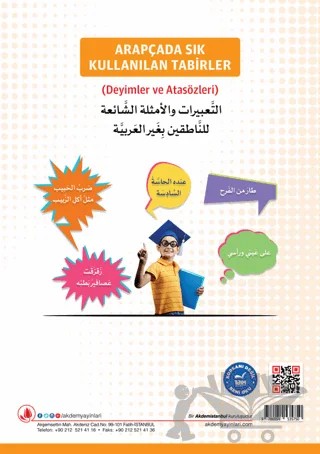 Arapçada Sık Kullanılan Tabirler – Ahmed Al- Ruhban, Rawiya Al-Muhanni – Akdem Yayınları kitap kapağı