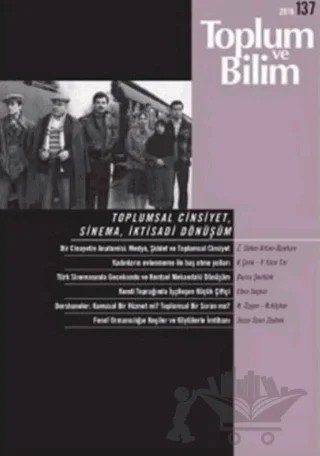 Toplum ve Bilim Sayı: 137 – İletişim Yayınevi kitap kapağı