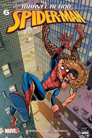 Marvel Action Spider-Man Sayı 6 – Erik Burnham – Marmara Çizgi kitap kapağı