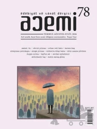 Acemi Edebiyat ve Sanat Dergisi Sayı 78 – Acemi Dergisi kitap kapağı