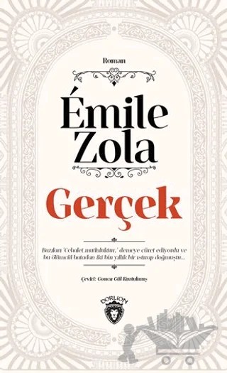 Gerçek – Emile Zola – Dorlion Yayınları kitap kapağı
