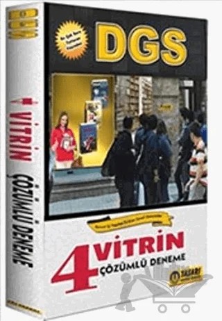 2017 DGS Vitrin Çözümlü 4 Deneme – Kolektif – Tasarı Eğitim Yayınları kitap kapağı