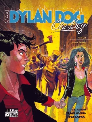 Dylan Dog Maxi Albüm 24 – Rita Porretto, Silvia Mericone – Lal Kitap kitap kapağı