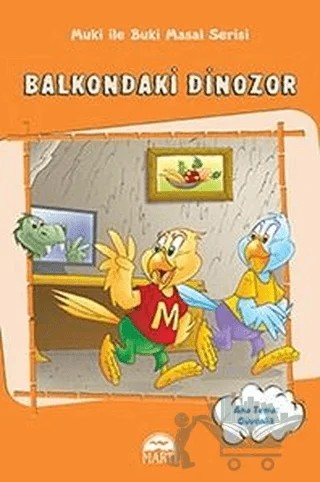 Balkondaki Dinozor – Nesli N. Azim – Martı Yayınları kitap kapağı