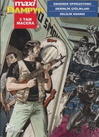 Maxi Dampyr Sayı: 4 – Diego Cajelli – Çizgi Düşler Yayınevi kitap kapağı