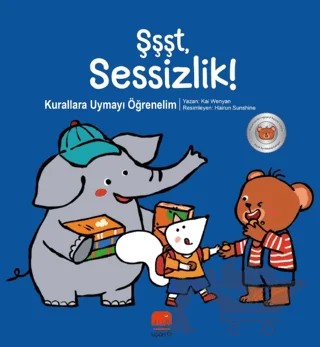 Şşşt Sessizlik! – Kai Wenyan – Uçan Fil Yayınları kitap kapağı
