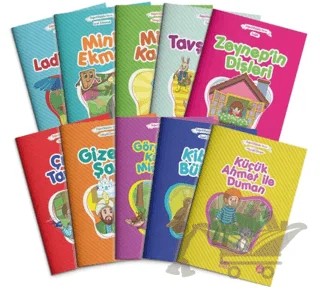 Değerli Masallar Seti Çanta Boy (10 Kitap) – Hilal Beşik – Süeda Basım Yayın kitap kapağı