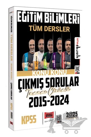 2025 KPSS Eğitim Bilimleri Tüm Dersler 2015-2024 Tamamı Çözümlü Konu Konu Çıkmış – Kolektif – Yargı Yayınevi kitap kapağı
