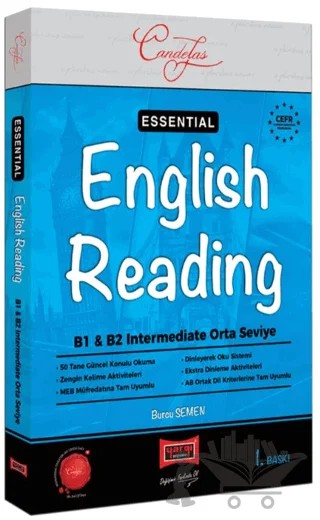 Essential English Reading B1 B2 Intermediate Orta Seviye – Burcu Semen – Yargı Yayınevi kitap kapağı