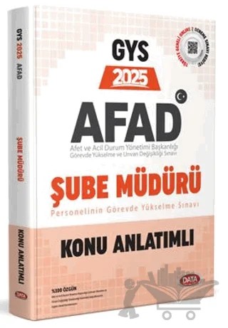 AFAD Şube Müdürü GYS Konu Anlatımlı – Kollektif – Data Yayınları kitap kapağı