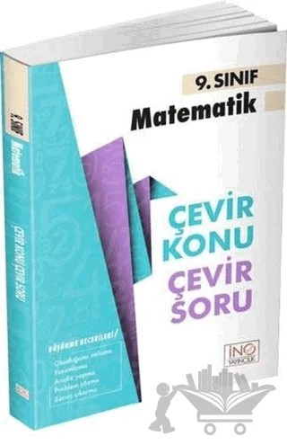 9. Sınıf Matematik Çevir Konu Çevir Soru – Kolektif – İnovasyon Yayınları kitap kapağı