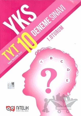 Nitelik YKS TYT 10 Deneme Sınavı (1.Oturum) – Kolektif – Nitelik Yayınları kitap kapağı